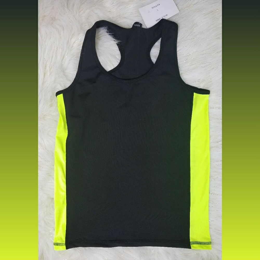 S2S Sportswear Black Neon Legging Tank Set - Picture 2 of 5